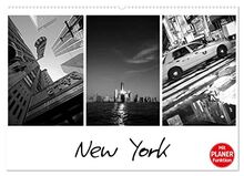New York (Wandkalender 2023 DIN A2 quer), Calvendo Monatskalender