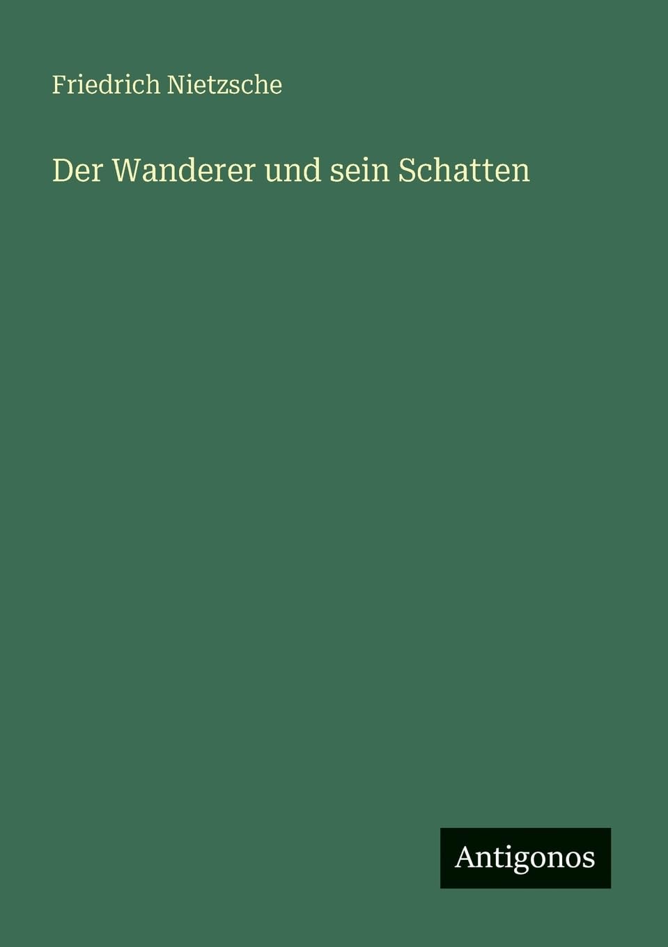 Der Wanderer und sein Schatten