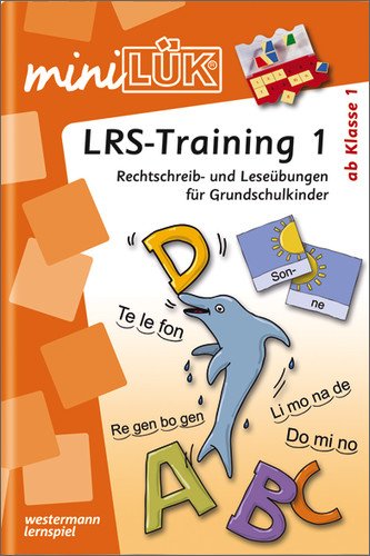 Heinz Vogel - GEBRAUCHT miniLÜK LRS - Training 1 Rechtschreib- und Leseübungen für Grundschulkinder - Preis vom 24082023 050906 h