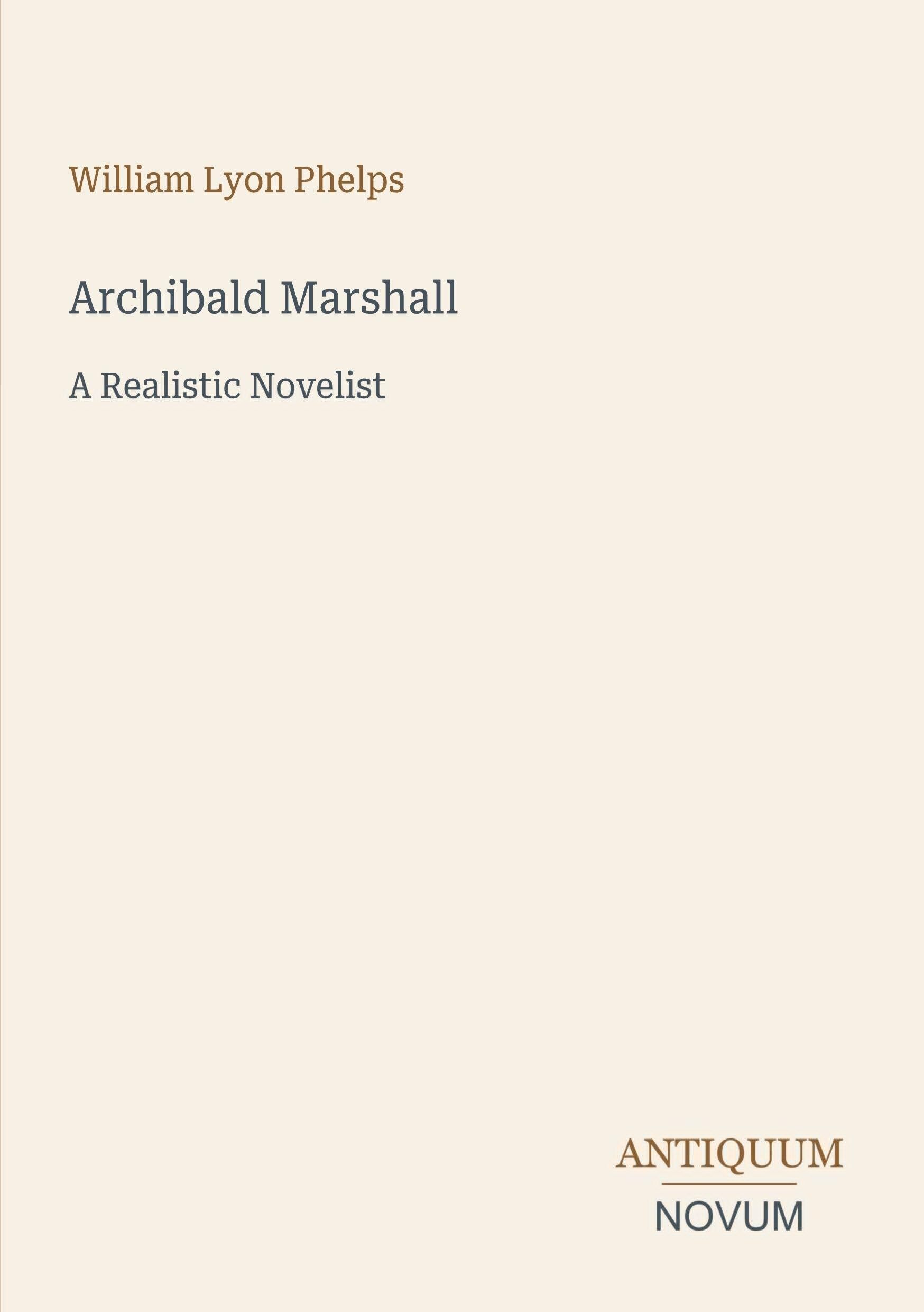 Archibald Marshall