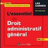 L'essentiel du droit administratif général 2016-2017