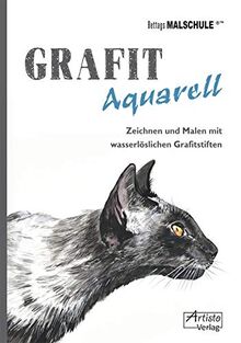 Grafit Aquarell: Zeichnen und Malen mit wasserlöslichen Grafitstiften