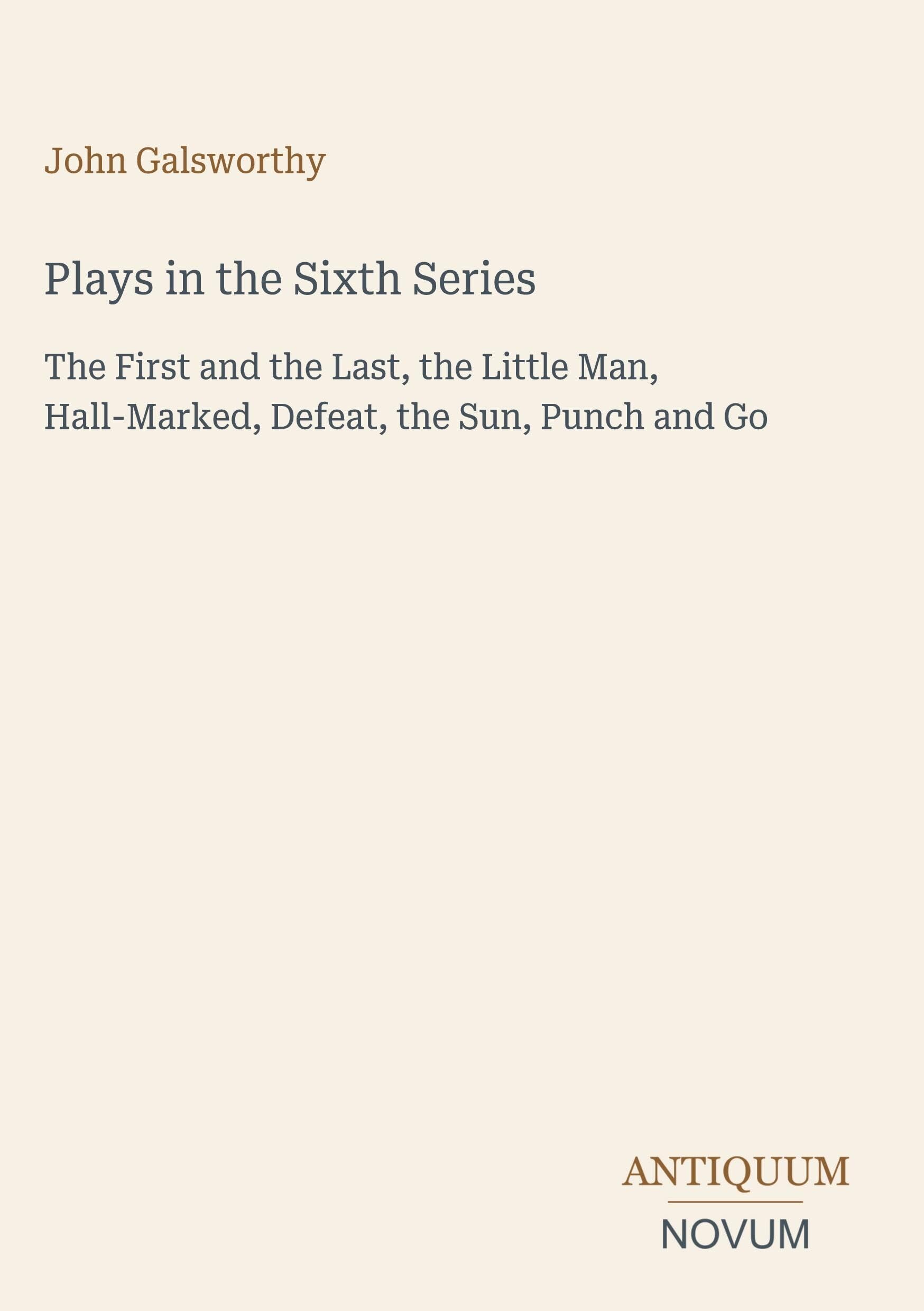 Plays in the Sixth Series