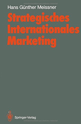 Strategisches Internationales Marketing (German Edition)