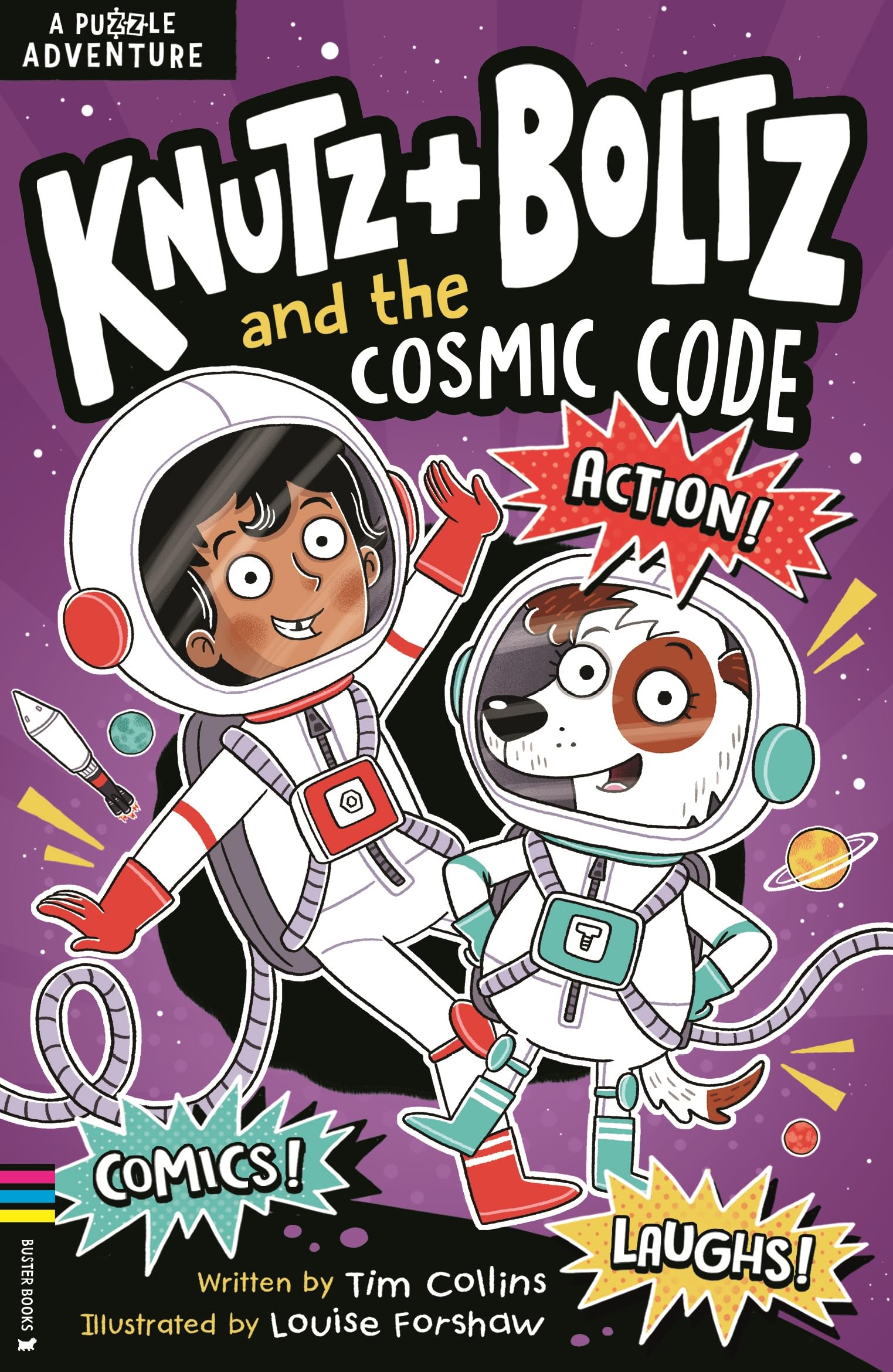 Knutz and Boltz and the Cosmic Code: A STEAM Puzzle Adventure (Adventures of Knutz and Boltz)