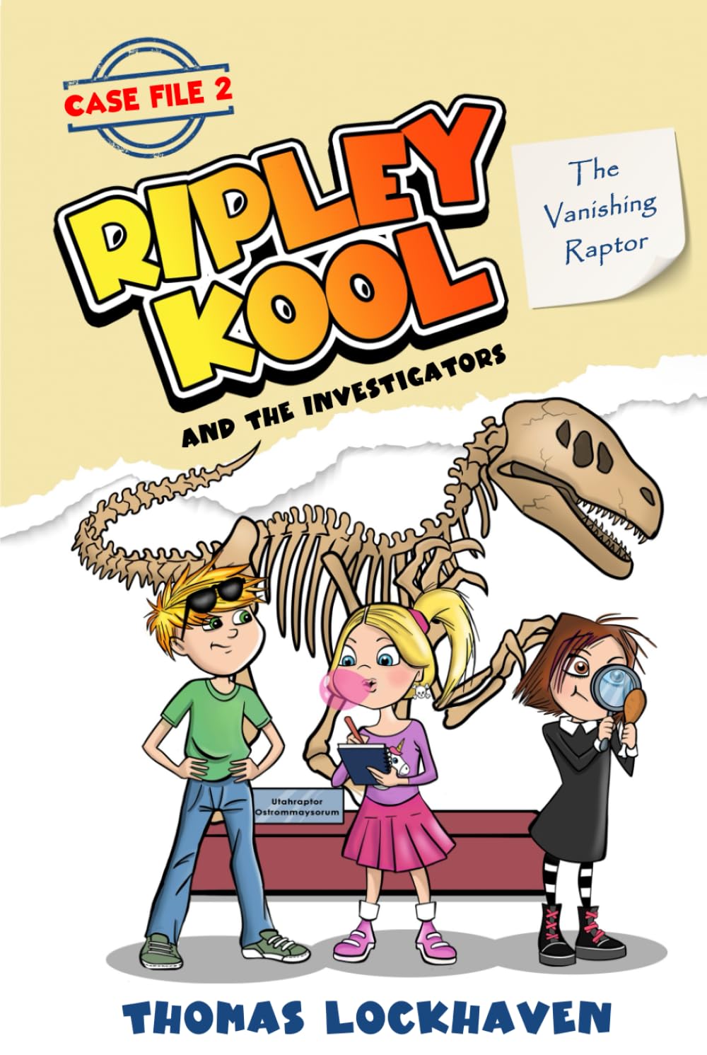 The Vanishing Raptor (Case File 2): Ripley Kool and the Investigators: Ripley Kool and the Investigators - Chapter Book with Black-and-White ... (Black-and-White Edition), Band 2)