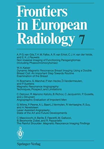 Frontiers in European Radiology (Frontiers in European Radiology, 7, Band 7)