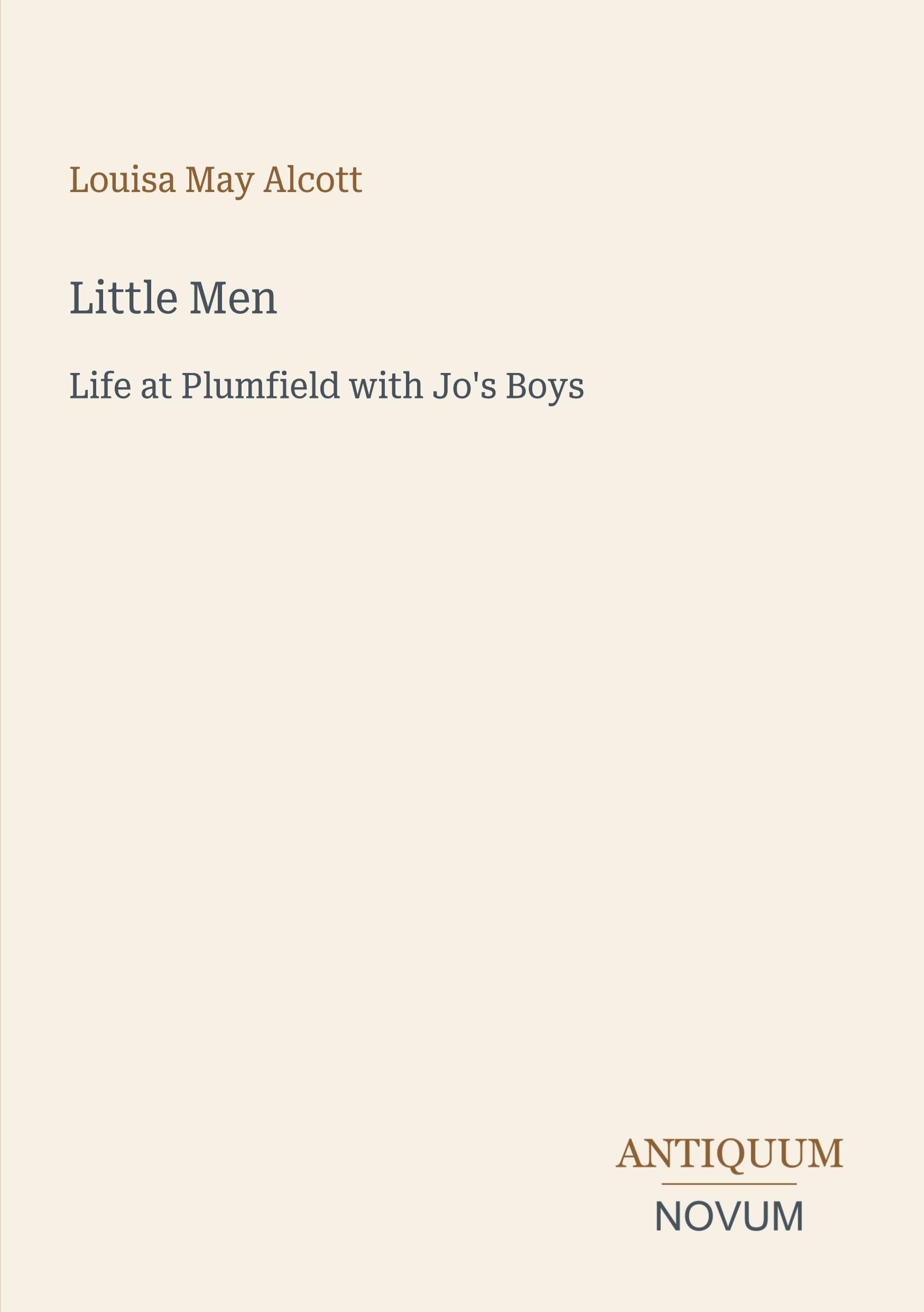 Little Men: Life at Plumfield with Jo's Boys
