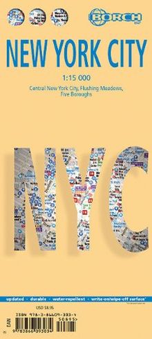 New York City 1 : 15 000 (Borch Maps)