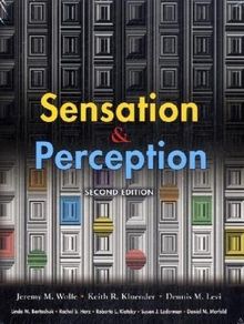 Sensation and Perception