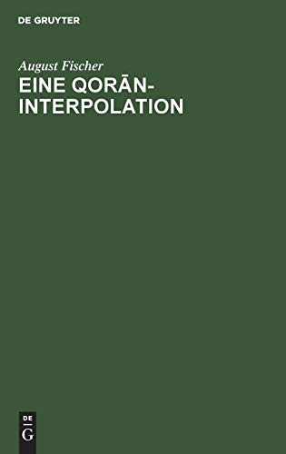 Eine Qorān-Interpolation