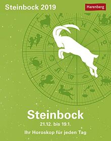 Steinbock Sternzeichenkalender 2024: Tagesabreißkalender - Ihr Horoskop für jeden Tag