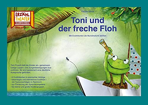 Toni und der freche Floh / Kamishibai Bildkarten: 6 Bildkarten für das Erzähltheater
