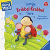 ministeps® Bücher: Lustige Kribbel-Krabbel Tiere: Mein erstes Fingerspielbuch. Ab 12 Monaten.