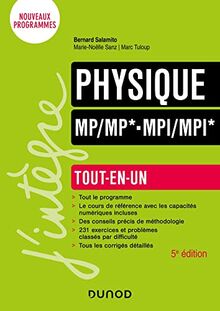 Physique MP, MP*, MPI, MPI* : tout-en-un : nouveaux programmes