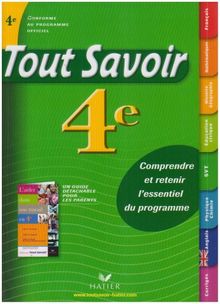 Tout savoir 4e