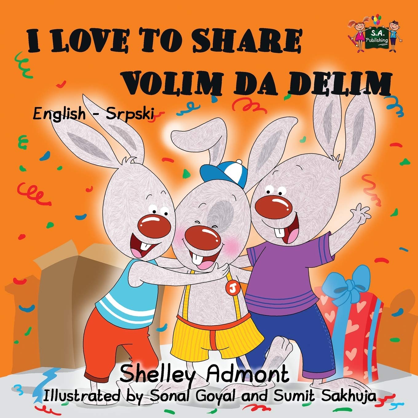 I Love to Share (serbian children's books, serbian books): serbian language books: English Serbian Bilingual Children's Book (English Serbian Bilingual Collection, Band 6)
