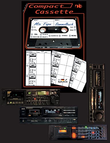 MIX TAPE Compact Cassette - Sammelbuch: ... für 168 selbst aufgenommene Musik-Kassetten