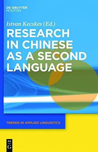 Research in Chinese as a Second Language (Trends in Applied Linguistics [TAL], Band 9)