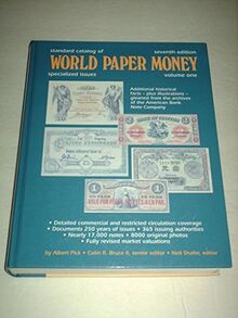 Standard Catalog of World Paper Money: Special Issues (STANDARD CATALOG OF WORLD PAPER MONEY VOL 1: SPECIALIZED ISSUES)