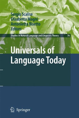 Universals of Language Today (Studies in Natural Language and Linguistic Theory)