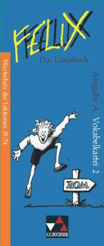 Felix. Ausgabe A. Vokabelkartei 2: Unterrichtswerk für Latein