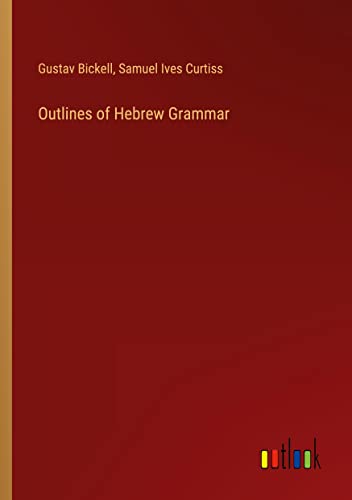 Outlines of Hebrew Grammar