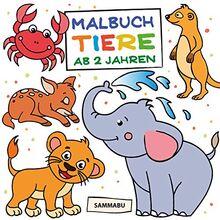 Malbuch Tiere ab 2 Jahren