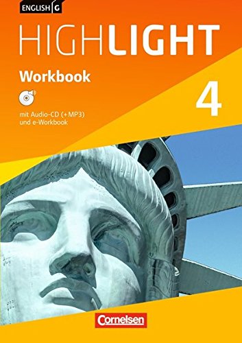Gwen Berwick - GEBRAUCHT English G Highlight - Hauptschule Band 4 8 Schuljahr - Workbook mit Audio-CD Audio-Dateien auch als MP3 - Preis vom 08102023 050440 h