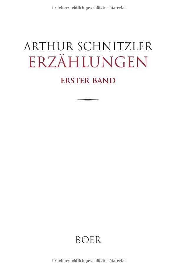 Erzählungen, Band 1