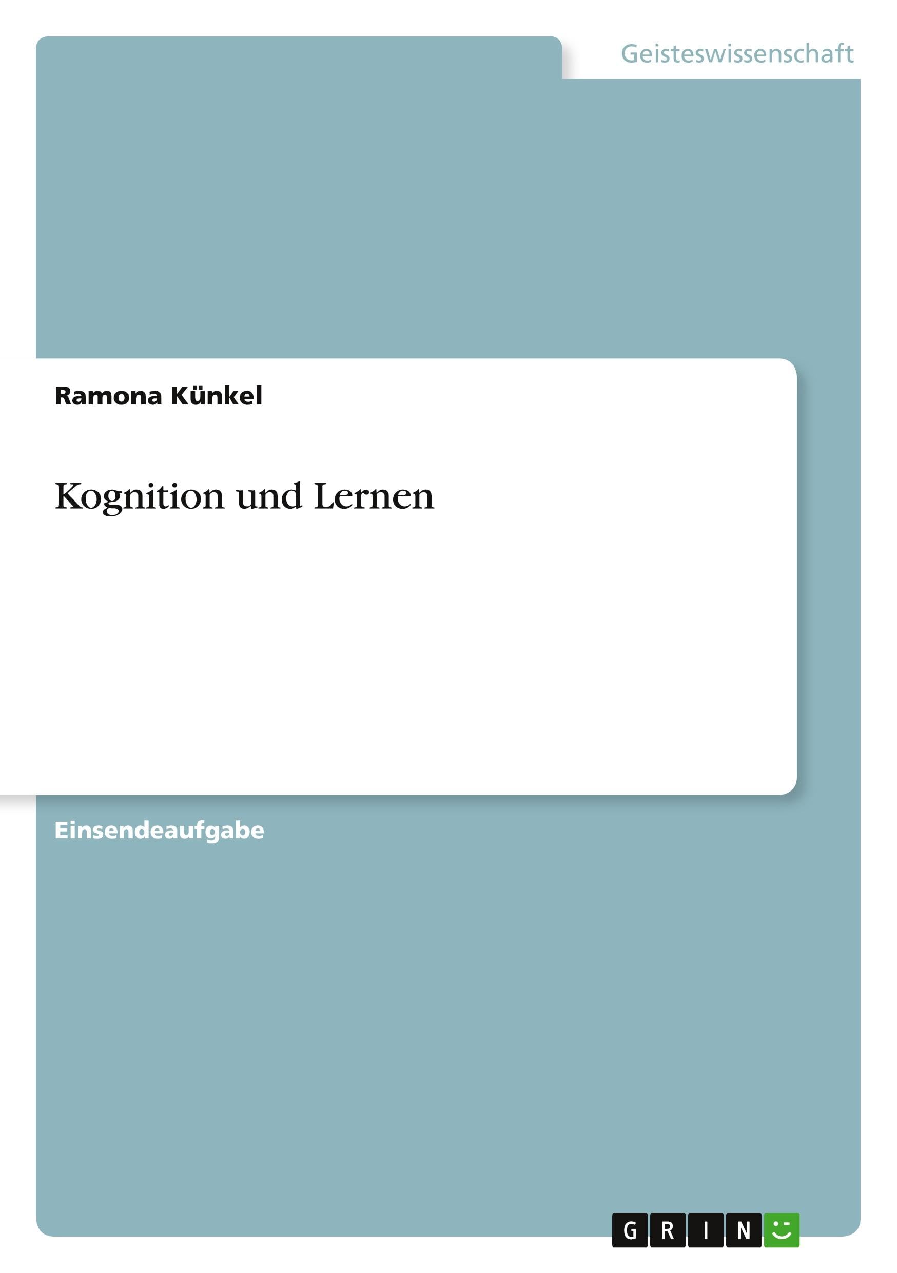 Kognition und Lernen