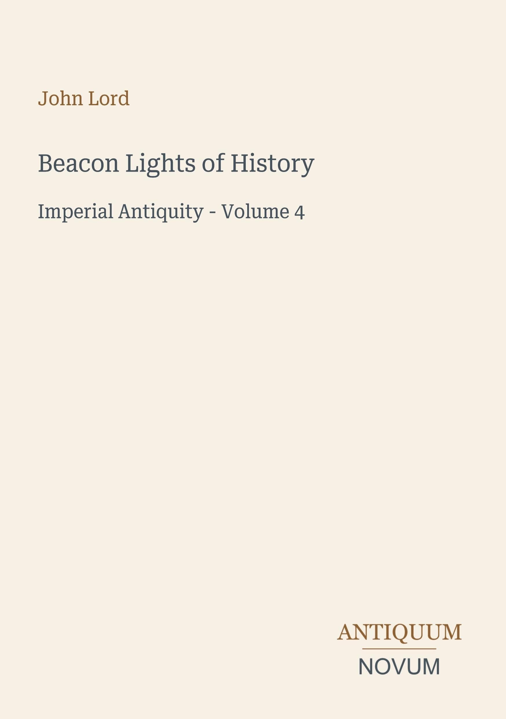 Beacon Lights of History
