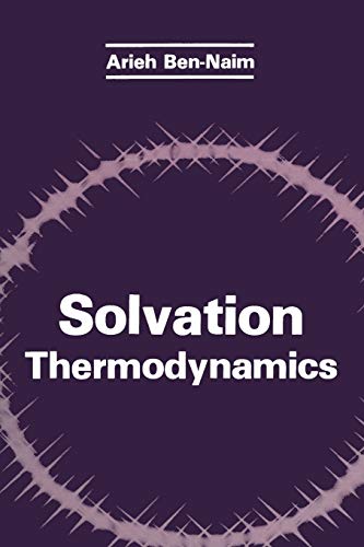 Solvation Thermodynamics