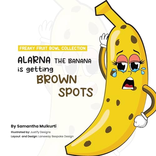 Alarna the banana is getting brown spots (Freaky Fruit Bowl Collection)