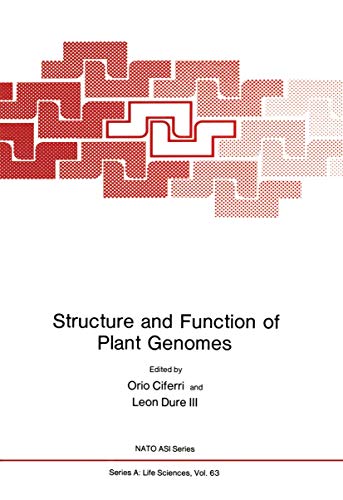 Structure and Function of Plant Genomes (Nato Science Series A: (Closed)) (NATO Science Series A:, 63, Band 63)