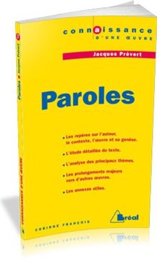 Paroles, Jacques Prévert