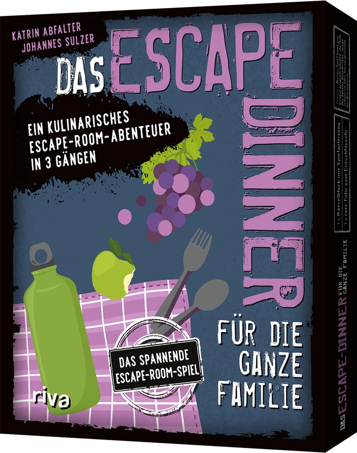 Das Escape-Dinner für die ganze Familie: Ein kulinarisches Escape-Room-Abenteuer in 3 Gängen. Geschenk für Eltern, Kinder, Fans von Escape Room, ... Geburtstag, Weihnachten, Spieleabend. Ab 8 J.