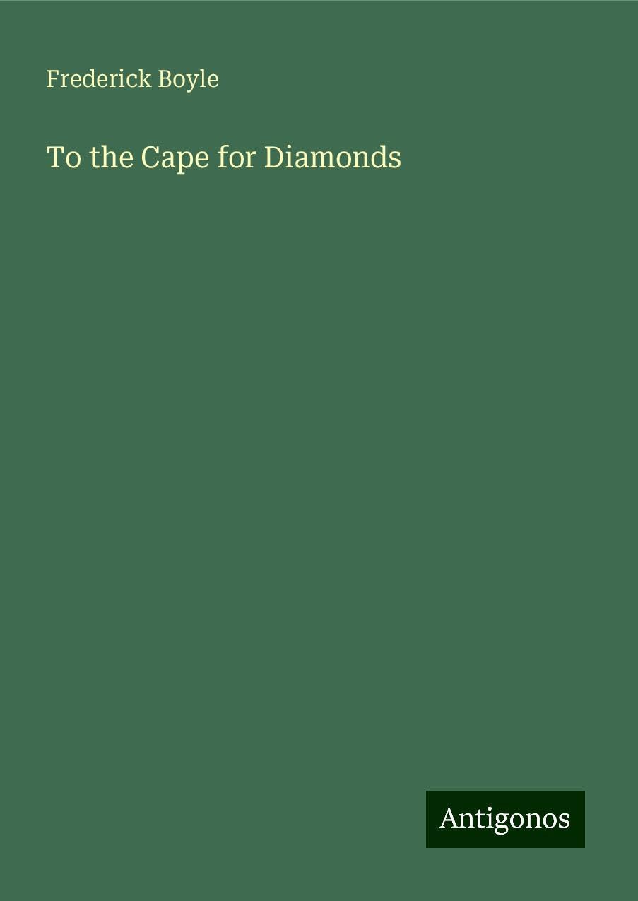 To the Cape for Diamonds
