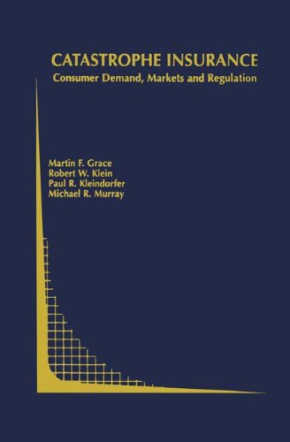 Catastrophe Insurance: Consumer Demand, Markets and Regulation (Topics in Regulatory Economics and Policy)