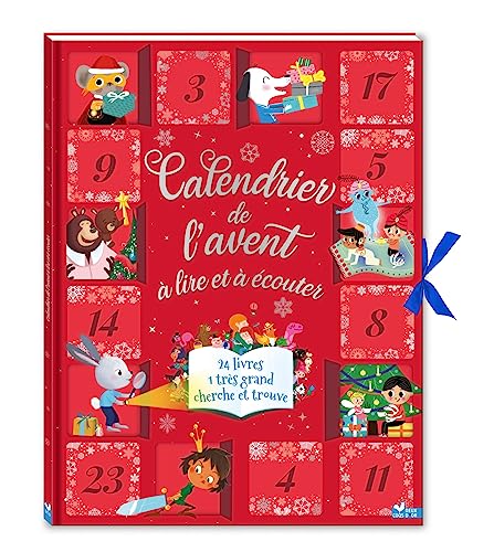 DEUX COQS D OR Mon calendrier de l'avent 24 histoires &agrave; lire et &agrave; &eacute;couter (Cartonn&eacute;)