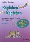 Köpfchen - Köpfchen. Die kleine Nachschriften-Übungsdatei: Köpfchen, Köpfchen, neue Rechtschreibung, Klasse 4, Dschungelmotive