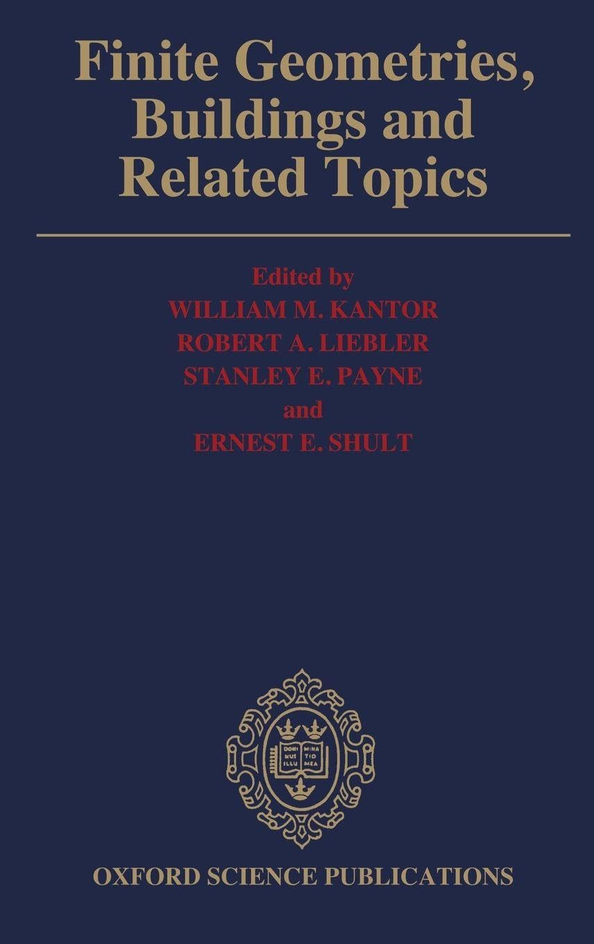 FINITE GEOMETRIES C