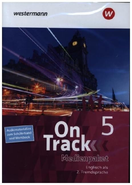 On Track - Ausgabe für Englisch als 2. Fremdsprache an Gymnasien: Medienpaket 5 Alle Audiomaterialien zum Schulbuch und Workbook (On Track: Englisch als 2. Fremdsprache an Gymnasien)