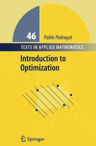 Introduction to Optimization (Texts in Applied Mathematics)