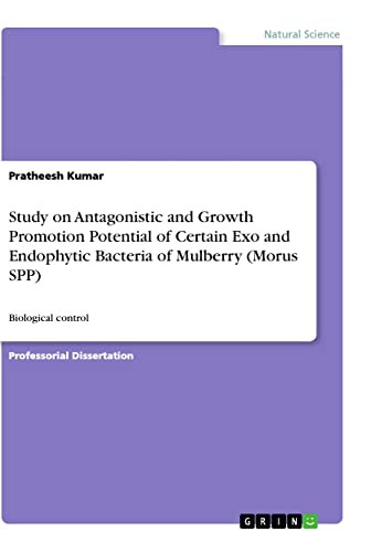 Study on Antagonistic and Growth Promotion Potential of Certain Exo and Endophytic Bacteria of Mulberry (Morus SPP): Biological control