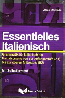 Essentielles italienisch. Grammatik für italienisch als Fremdsprache von der Anfängerstufe (A1) bis zur oberen Mittelstufe (B2) (L' italiano essenziale)