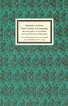 Prinz Friedrich von Homburg: Ein Schauspiel (Insel Bücherei)