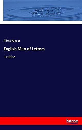 English Men of Letters: Crabbe
