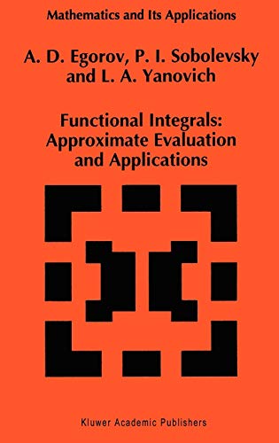 Functional Integrals: Approximate Evaluation and Applications (Mathematics and Its Applications, 249, Band 249)