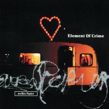 Weißes Papier de Element of Crime | CD | état acceptable